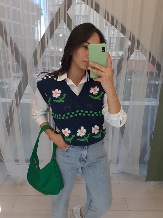 LACİVERT 4117 GÖMLEK-SÜVETER