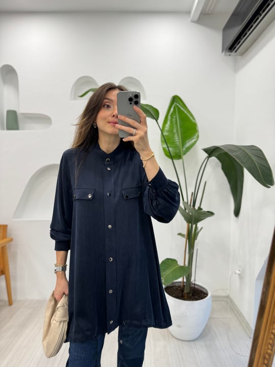 LACİVERT 6007 TENCEL KAP 