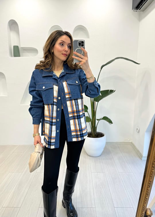 LACİVERT 6583 CEKET