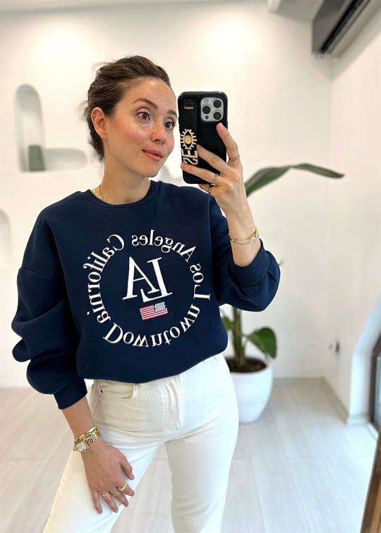 LACİVERT 7745 SWEAT