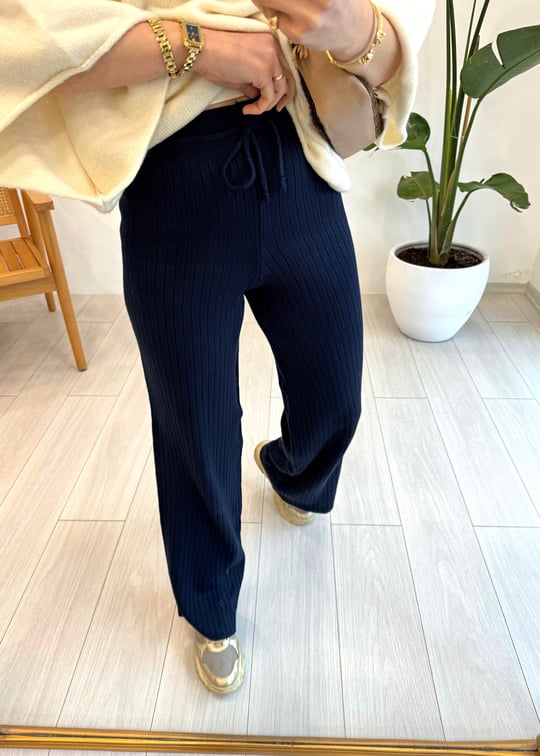 LACİVERT 8008 FİTİLLİ PANTOLON