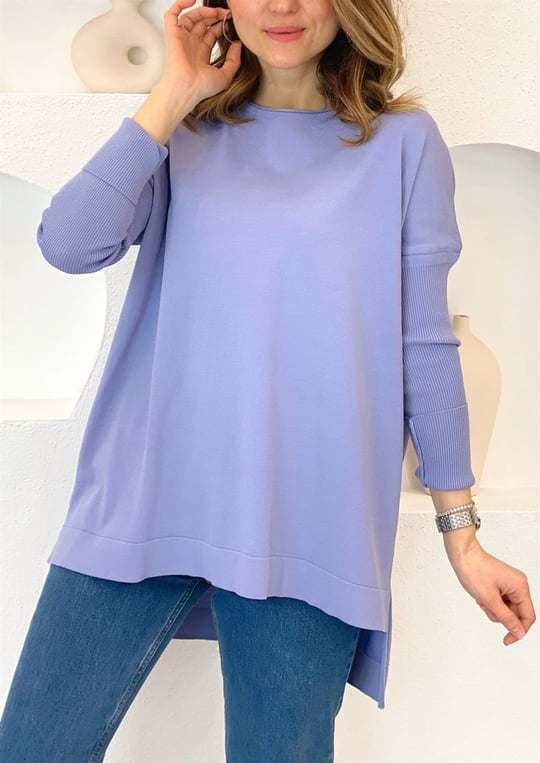 LİLA 116 MERSERİZE TUNİK