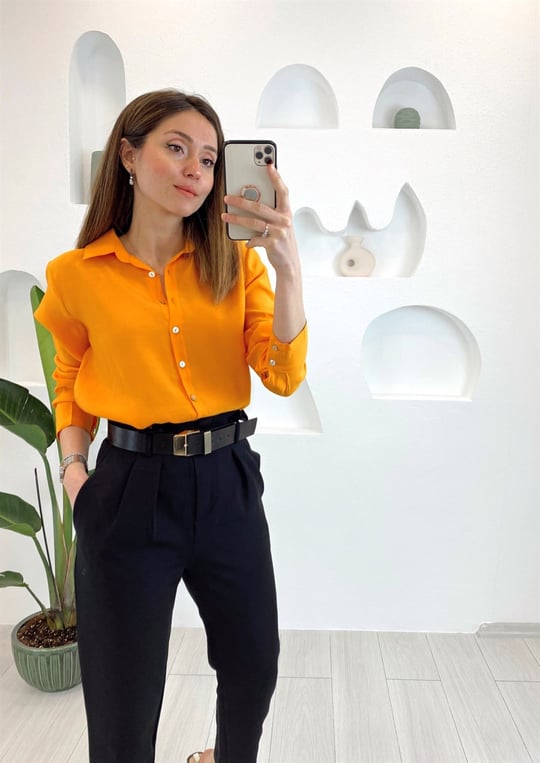 MANGO ARKS ROBALI DKM GÖMLEK  