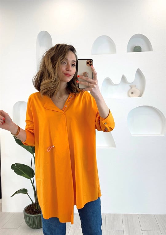 MANGO V YAKA TUNİK