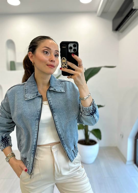 MAVİ 036 KOT CEKET 