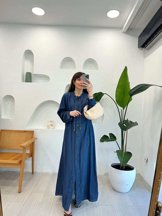 MAVİ 4874 İSPANYOL TENCEL FERACE