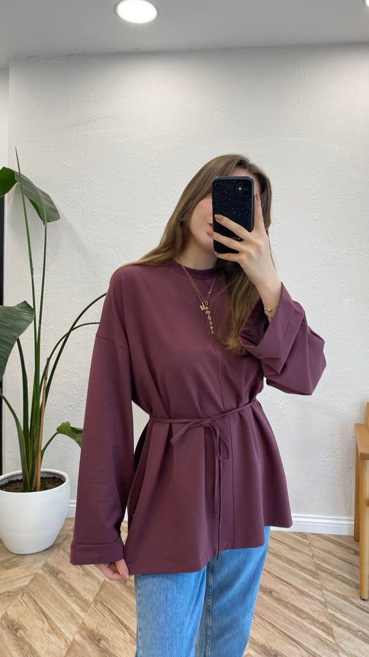 MÜRDÜM 2755 DİKİŞ DETAY SWEATSHİRT