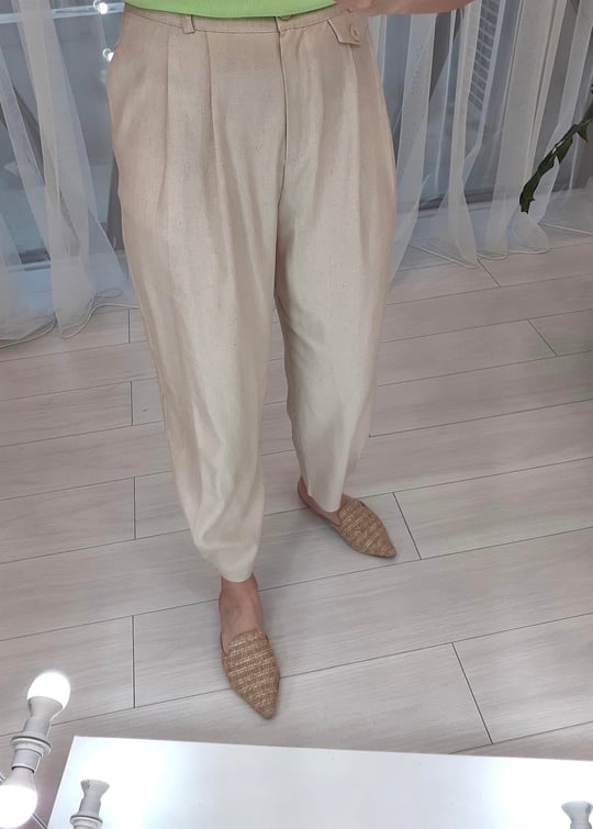 NATUR 1102 KETEN PANTOLON 