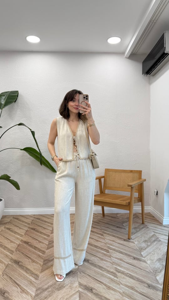 NATUREL 38086 YELEK PANTOLON TAKIM