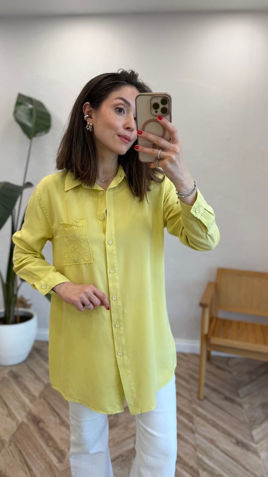 OLİVE 7261 TENSEL GÖMLEK