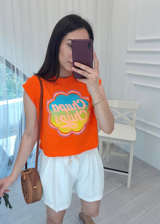 ORANGE T KOL TSHİRT 