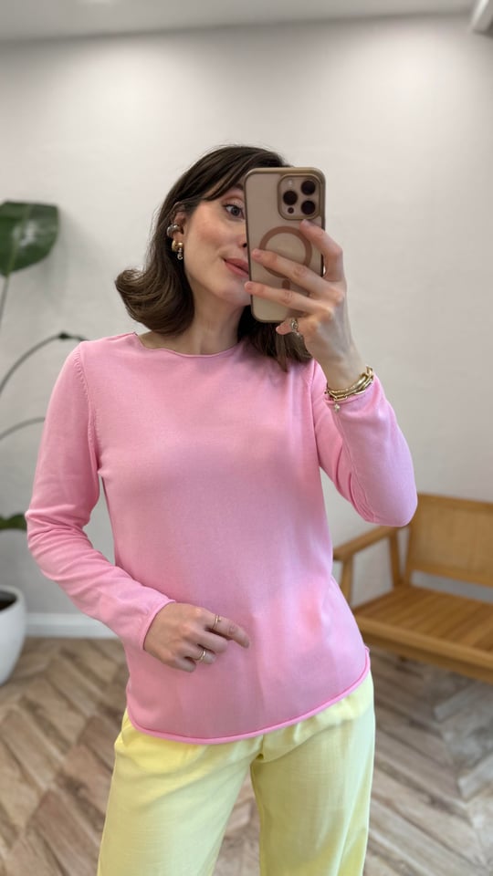 PEMBE 1061 ÖRME TRİKO