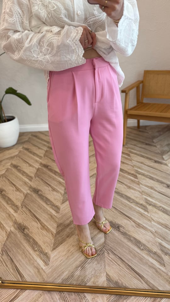 PEMBE 1154 PANTOLON