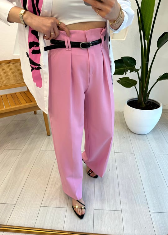PEMBE 1262 PANTOLON 