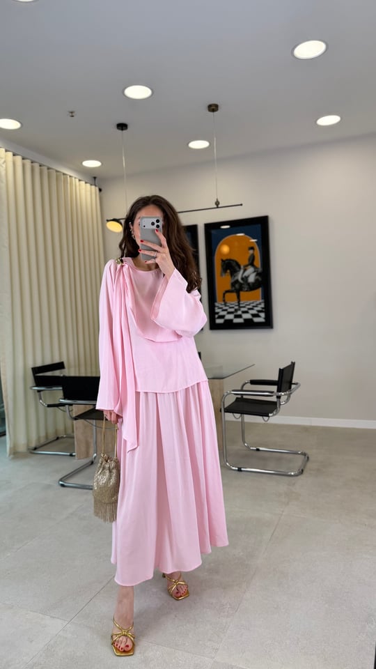 PEMBE 7193 TOKA DETAY TAKIM 