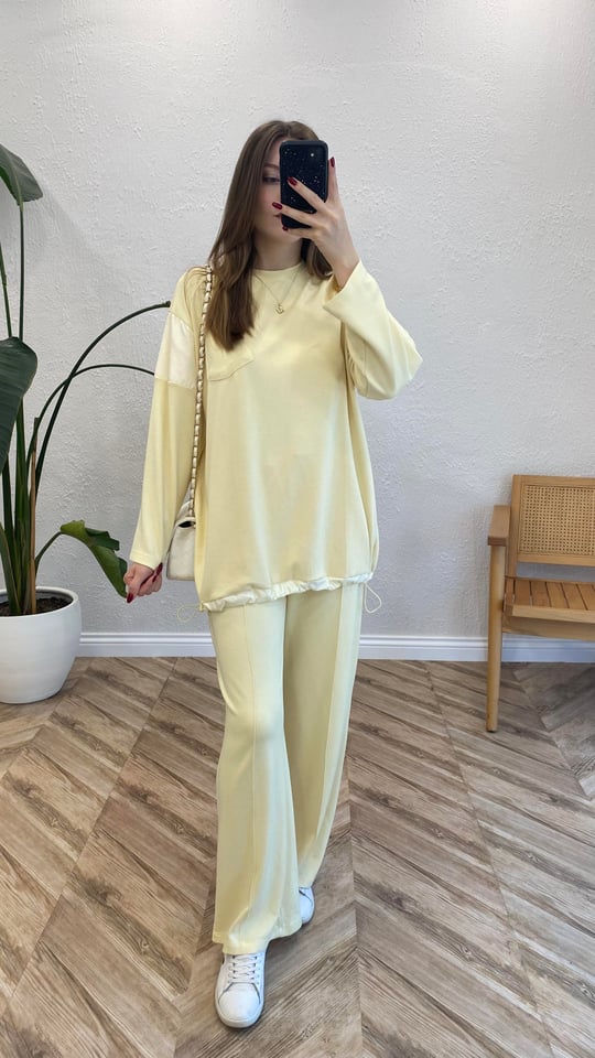 SARI 3060 GARNİ DETAY TAKIM