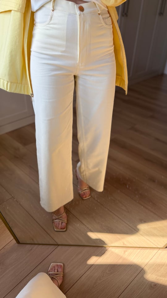 SARI 6350 DENİM PANTOLON 