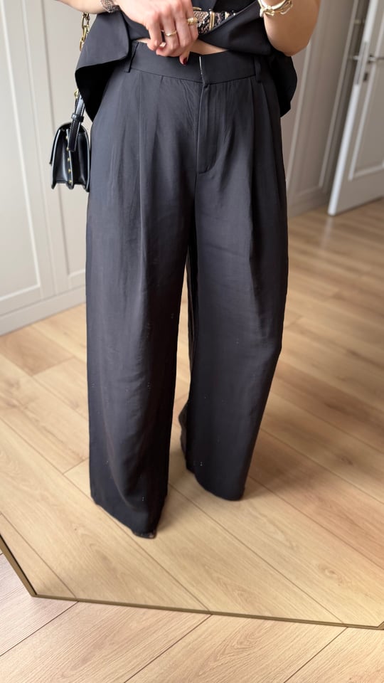 SİYAH 1801 TENSEL PANTOLON 