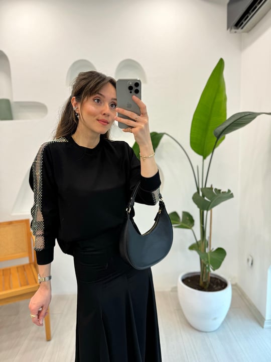 SİYAH 2895 SWEAT