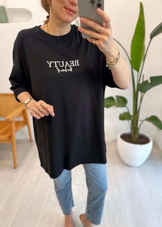 SİYAH 31988 TİŞÖRT
