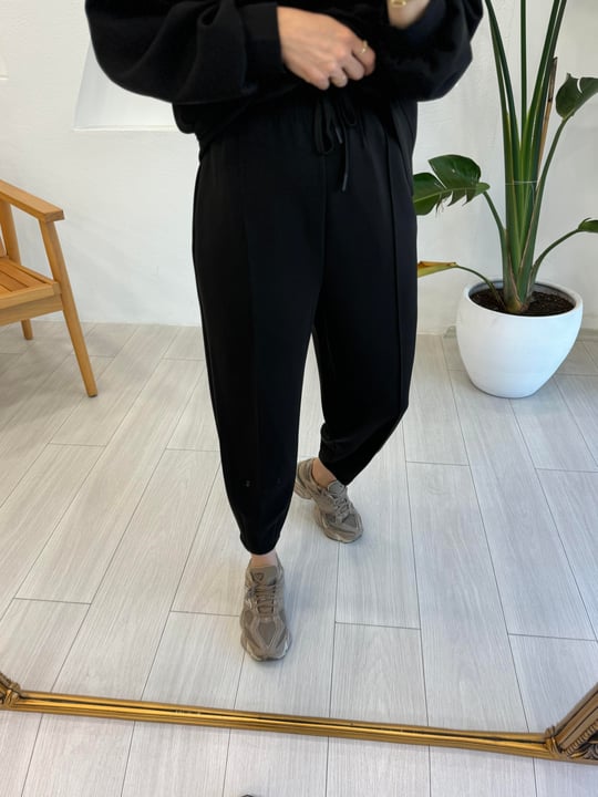 SİYAH 33674 NERVÜR DETAY PANTOLON 
