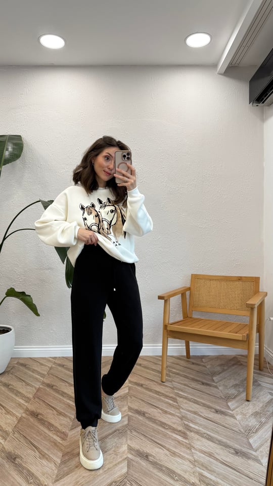 SİYAH 3837 JOGGER PANTOLON 