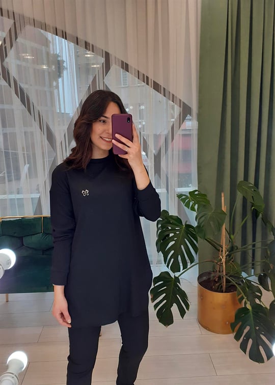 SİYAH 4126 TUNİK 