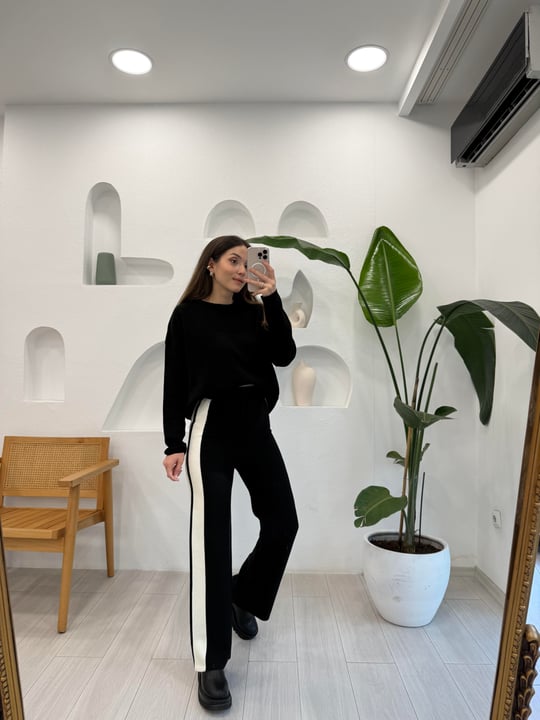 SİYAH 4479 PANTOLON TAKIM