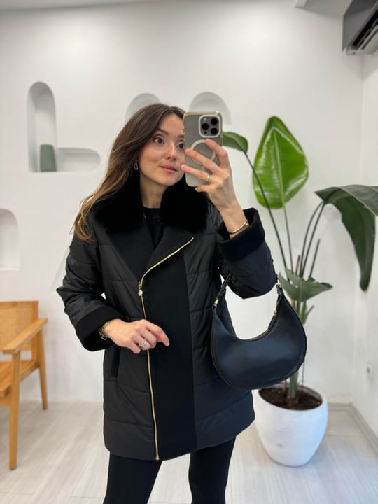 SİYAH 4557 BİKER MONT 