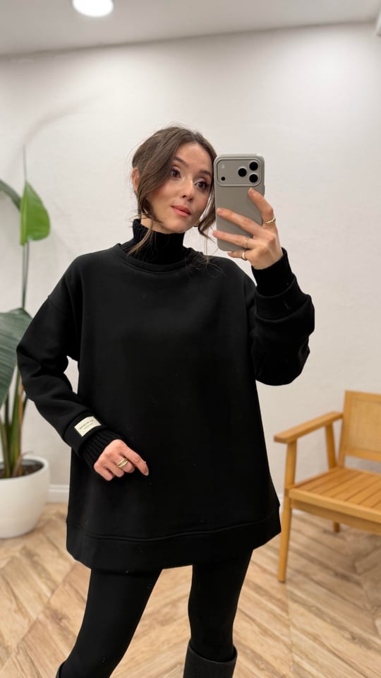 SİYAH 5318 SWEAT 