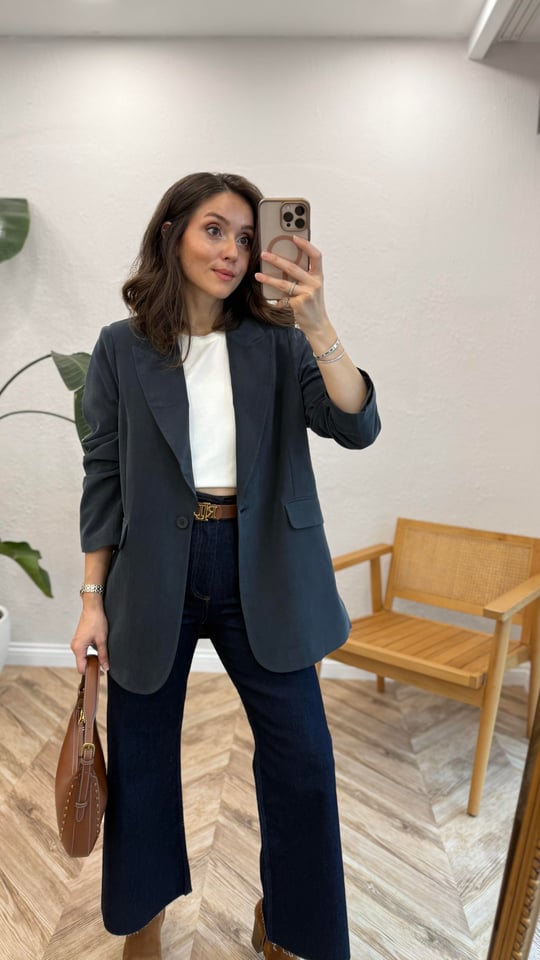 SİYAH 5537 MODAL BLAZER CEKET