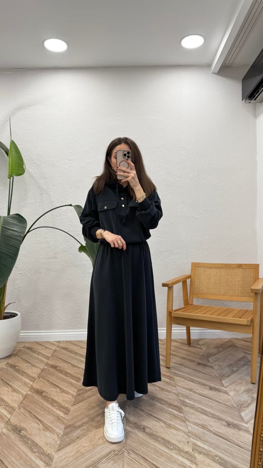 SİYAH 5587 ETEK TAKIM