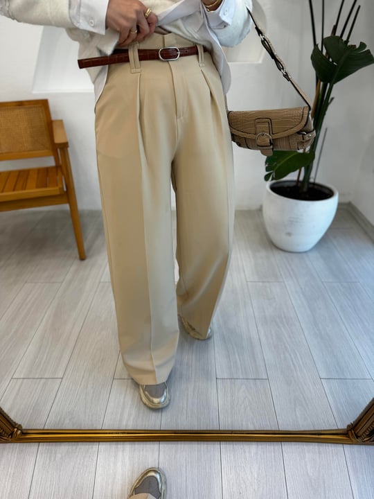 TAŞ 1262 KEMERLİ PANTOLON 