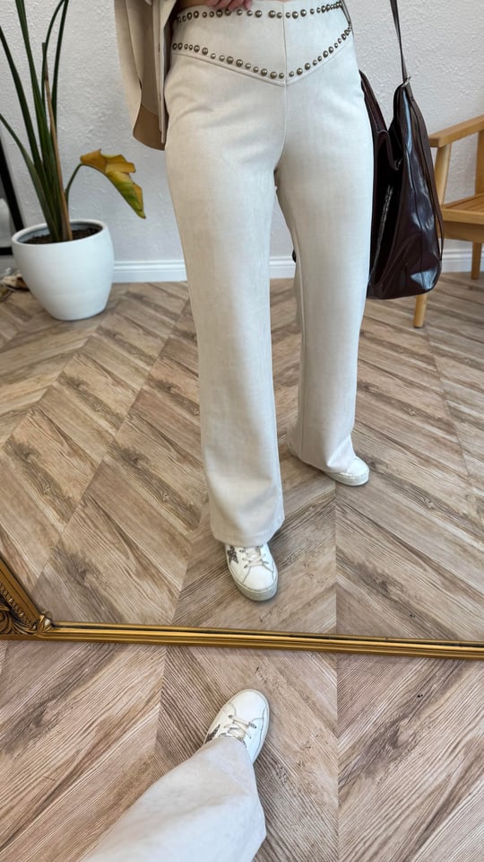 TAŞ 7554 SÜET PANTOLON