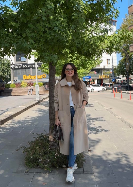 TOPRAK 31134 OVERSİZE KABAN 