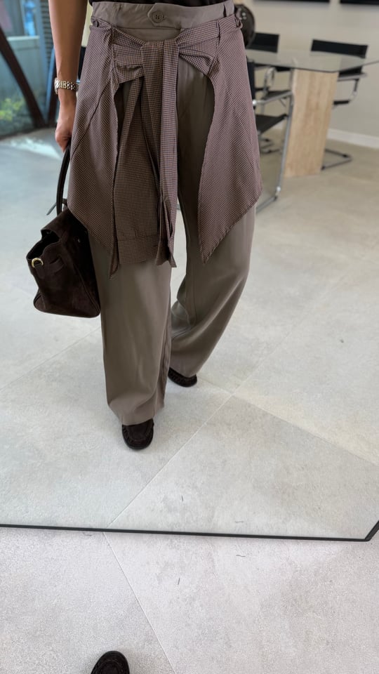 VİZON 2066 BELİ GÖMLEKLİ PANTOLON 
