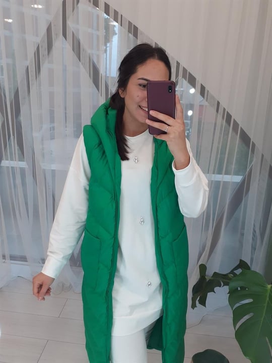 YEŞİL 9622 ŞİŞME YELEK 