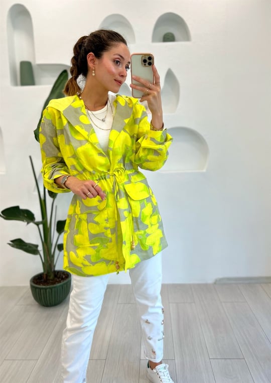 YEŞİL  OCEANE  CEKET 