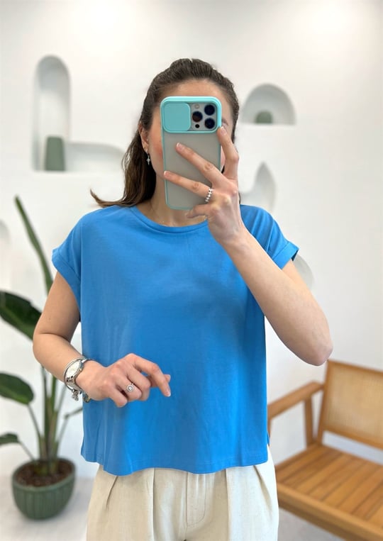 AÇIK SAX 3431 T KOL TSHIRT