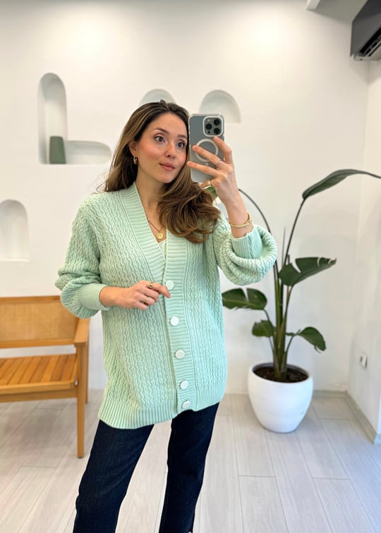 AÇIK YEŞİL 2221 HIRKA