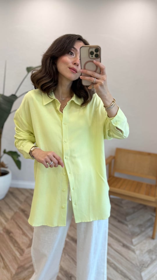 AÇIK YEŞİL 5842 GÖMLEK 