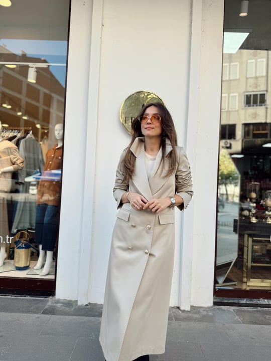 BEJ 4551 ROSA BLAZER TRENÇ 