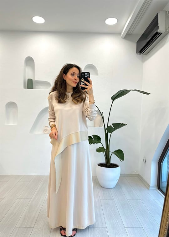 BEJ 4908 DERİ DETAY ETEK TAKIM 