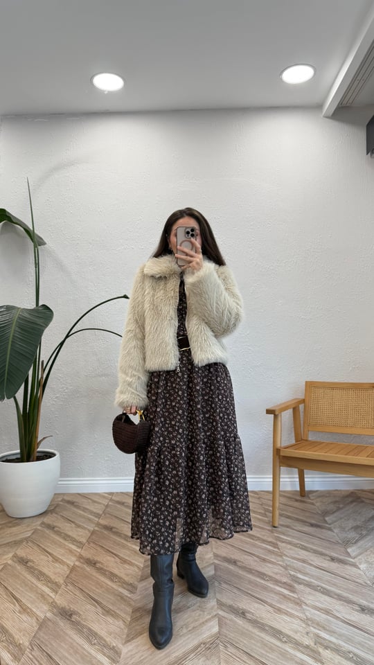 BEJ 9263 PELUŞ CEKET 