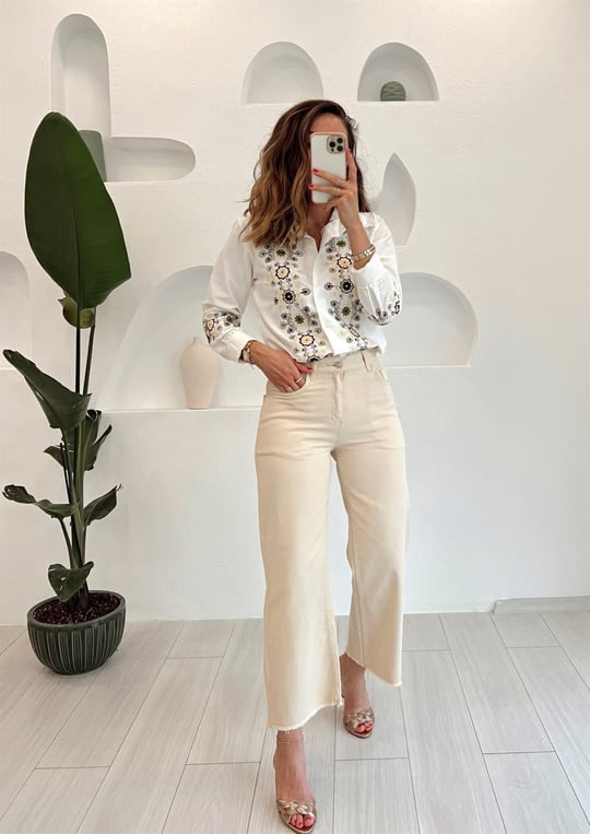 BEJ GABARDİN JEAN
