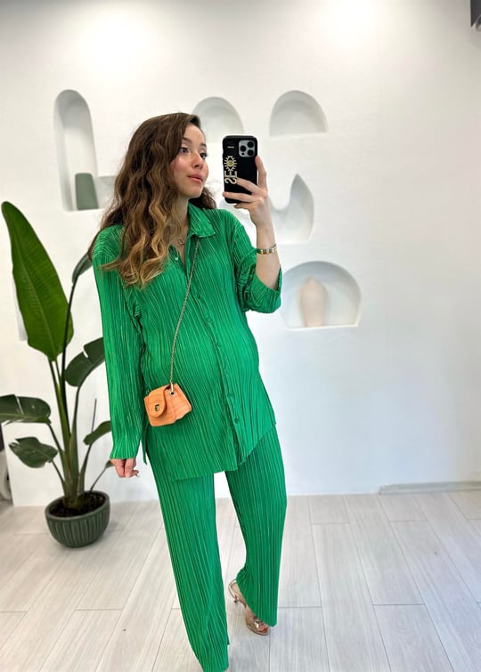 BENETTON ÖNDEN DÜĞMELİ TAKIM
