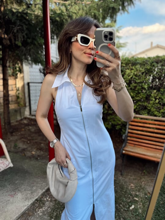 BEYAZ 2097 ELBİSE
