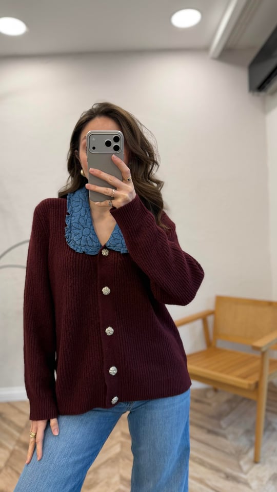 BORDO 1105 İŞLEME DETAY HIRKA 