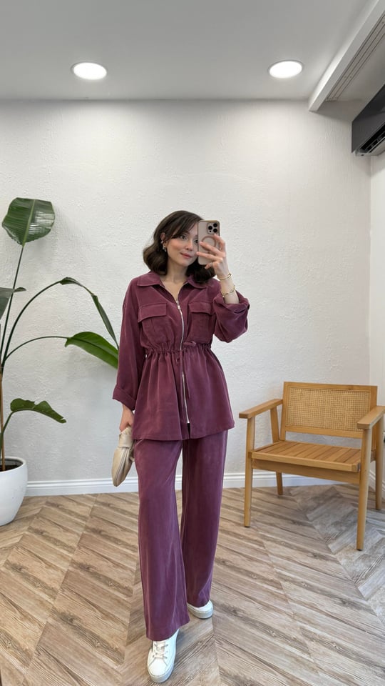 BORDO 4025 FERMUARLI PANTOLON TAKIM 
