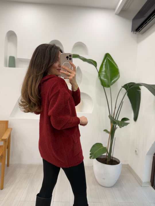 BORDO 40936 KAPŞPONLU HIRKA